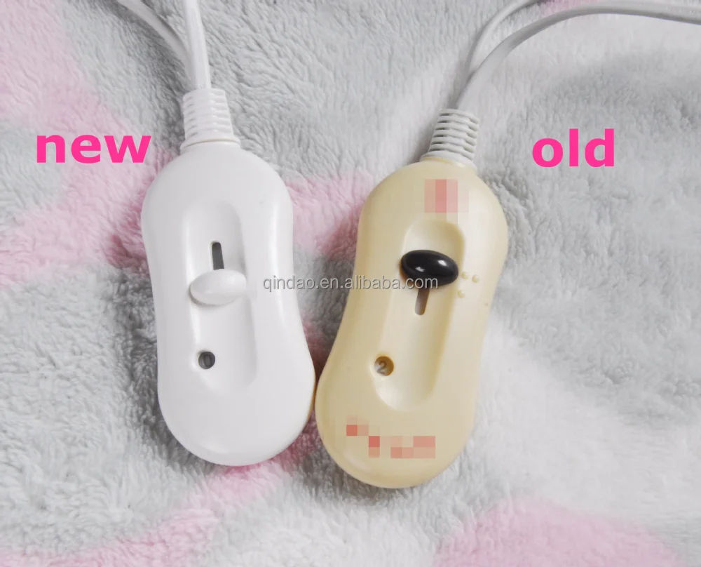 Low Radiation Warmer Heated Electric Under Blanket Bed Warmer Electric Blanket Heater Heating Blanket with 4 Heat Settings