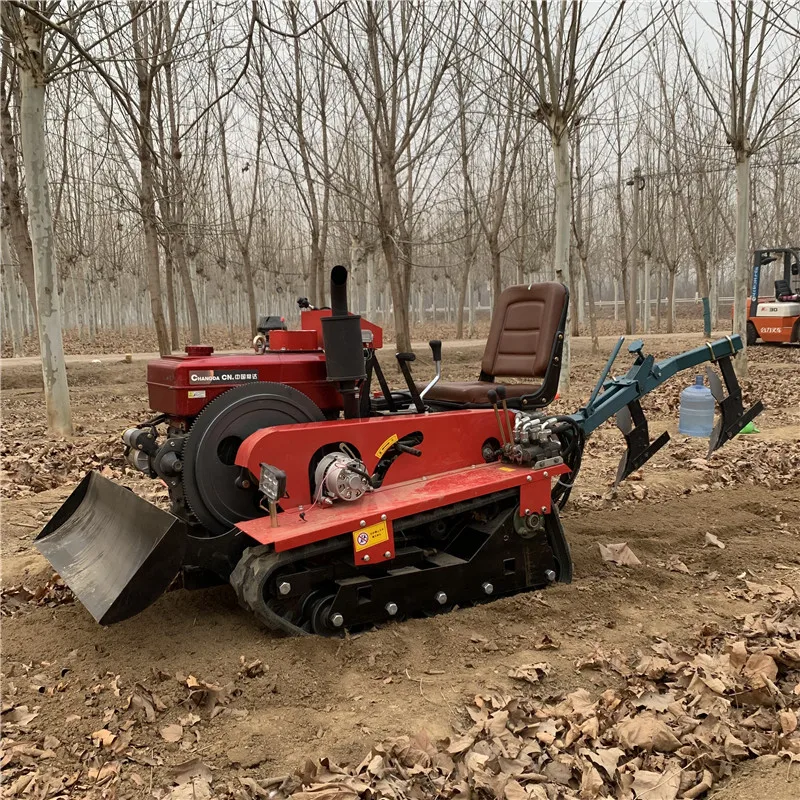 Farm Machinery Rotary Hoe Cultivator New Multifunctional Mini Tiller Walking Tractors Micro Tillage Machine