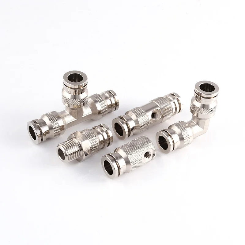 China Compression Quick Connect Brass Water Plastic Tubes Fitting