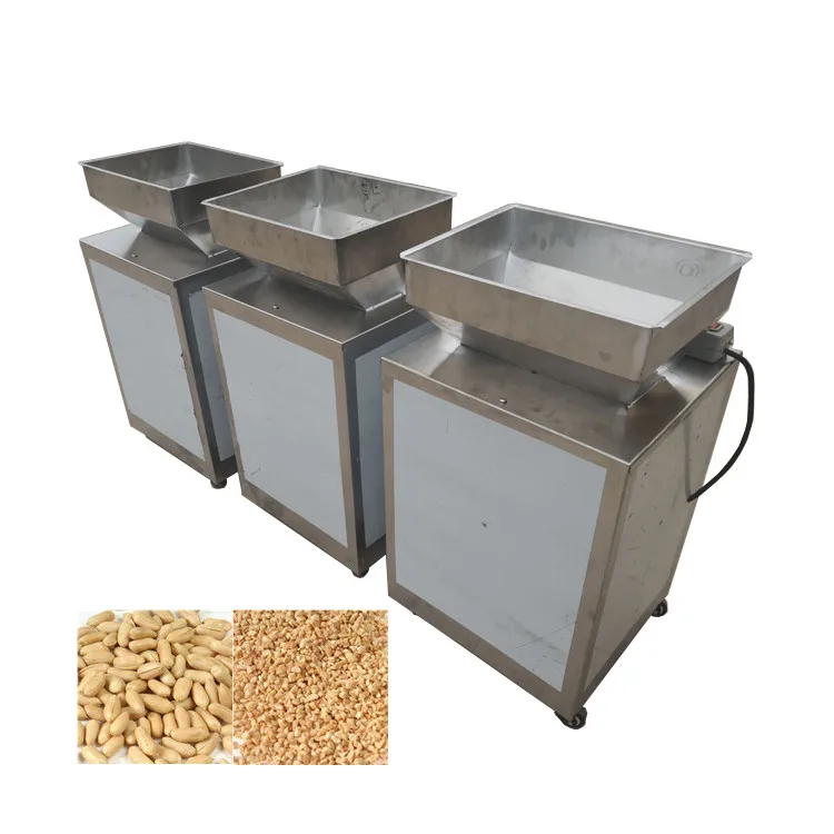 OC-QS200 Automatic Electric Industry Nut Macadamia Cashew Nut Peanut Almond Cutting Crushing Chopping Machine Chopper