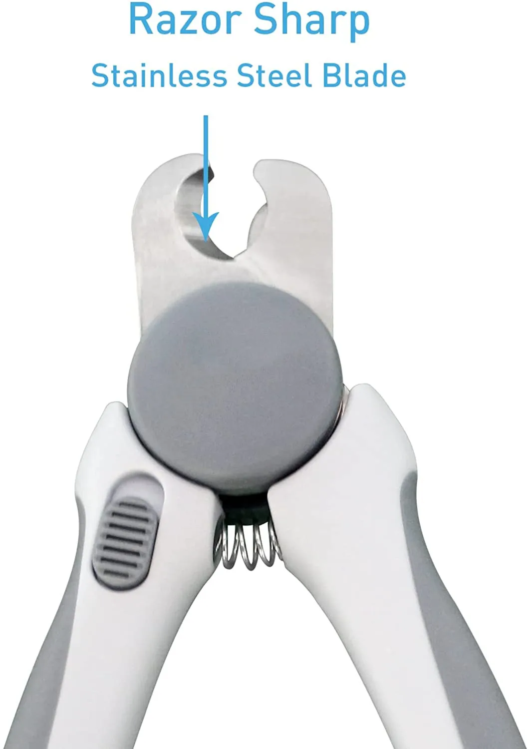 Professional Stainless Steel Pet Dog Nail Clipper and Trimmer with Safety Guard to Avoid Over-Cutting Nails & Free Nail File