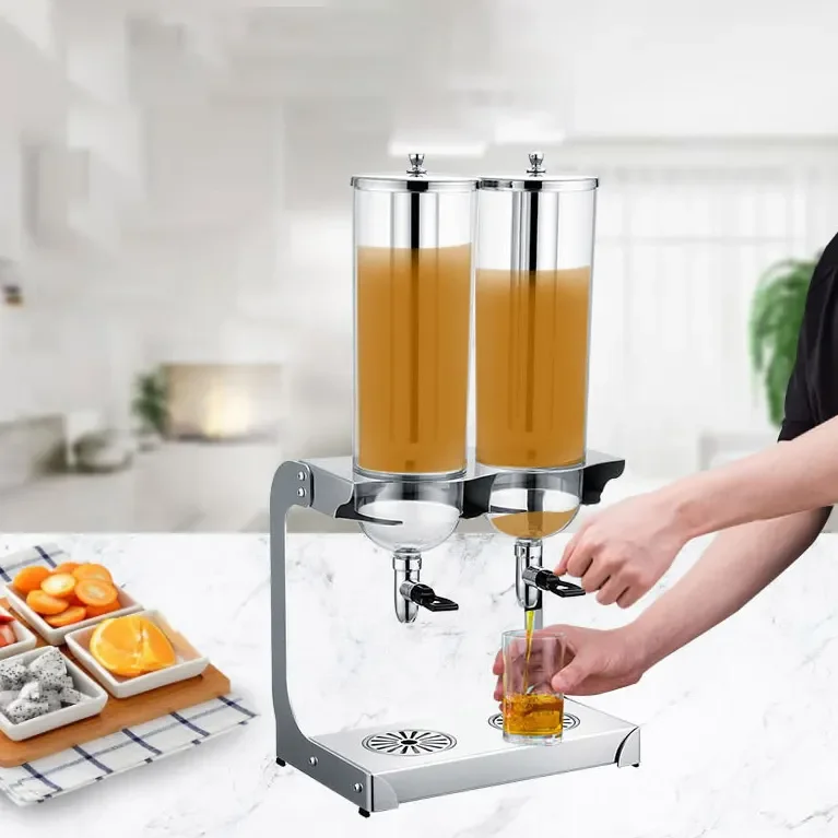 Food Grade High Borosilicate Cold Beer Tower Dispenser Drink Water Economic Juice Beverage Dispenser