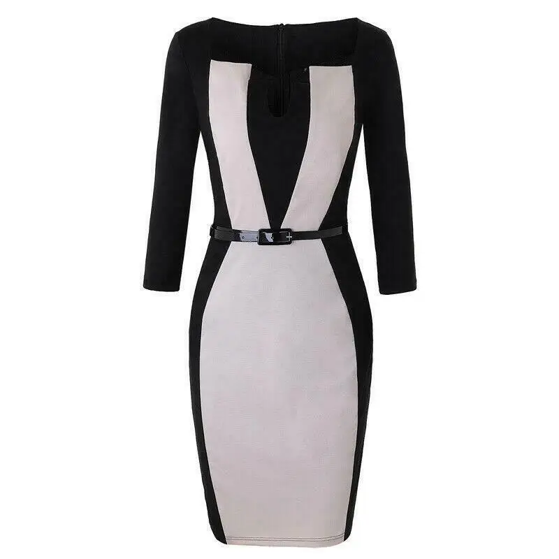 
Online shop hot sale office suit dress formal dresses office pictures office dress for ladies prices 