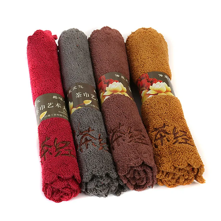 Китай оптовая продажа махровое полотенце из микрофибры для чая супер впитывающие полотенца