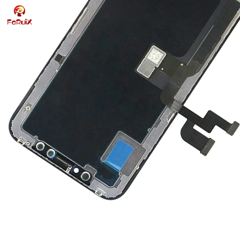 wholesale factory refurbish broken lcd mobile phones XS spare parts repair JK incell lcd touch screen displays for iphone X