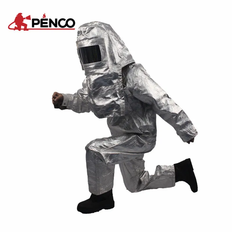 Shanghai PENCO  new  flame retardant fireman suits aluminum foil material