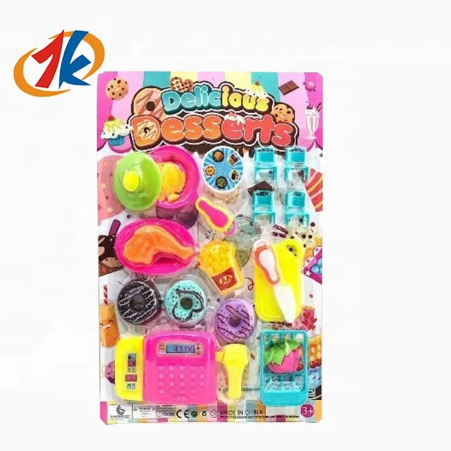 2024 kitchen gift set new educational toys plastic cook family tableware set kitchen toys