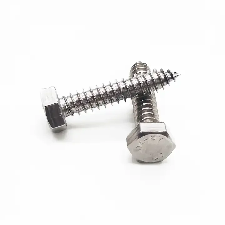 Hot Sales DIN7976 Grade 12.9 Incoloy 800 Nickel Alloy Tapping Screws M8X 50mm with Hex Head Metric System