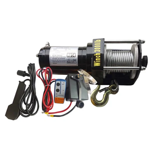 Wholesale 3tons electric towing car winch Off road self rescue winch for vehicle