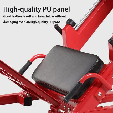 Dual-purpose Commercial  Machine Inverted Pedal Trainer 45 Degree Hack  Oblique Squat Machine Fitness Equipment
