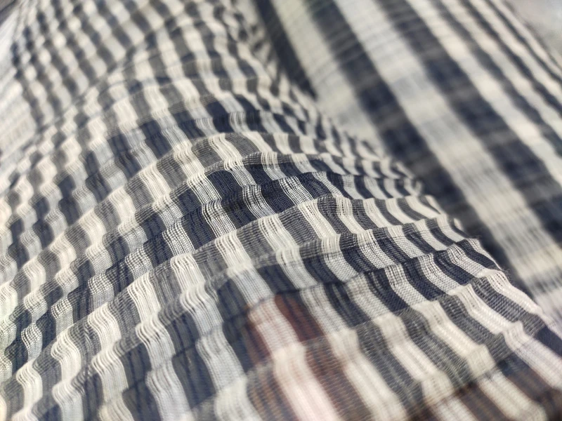 silk cotton stripes fabric yarn dye cotton silk fabric for shirts