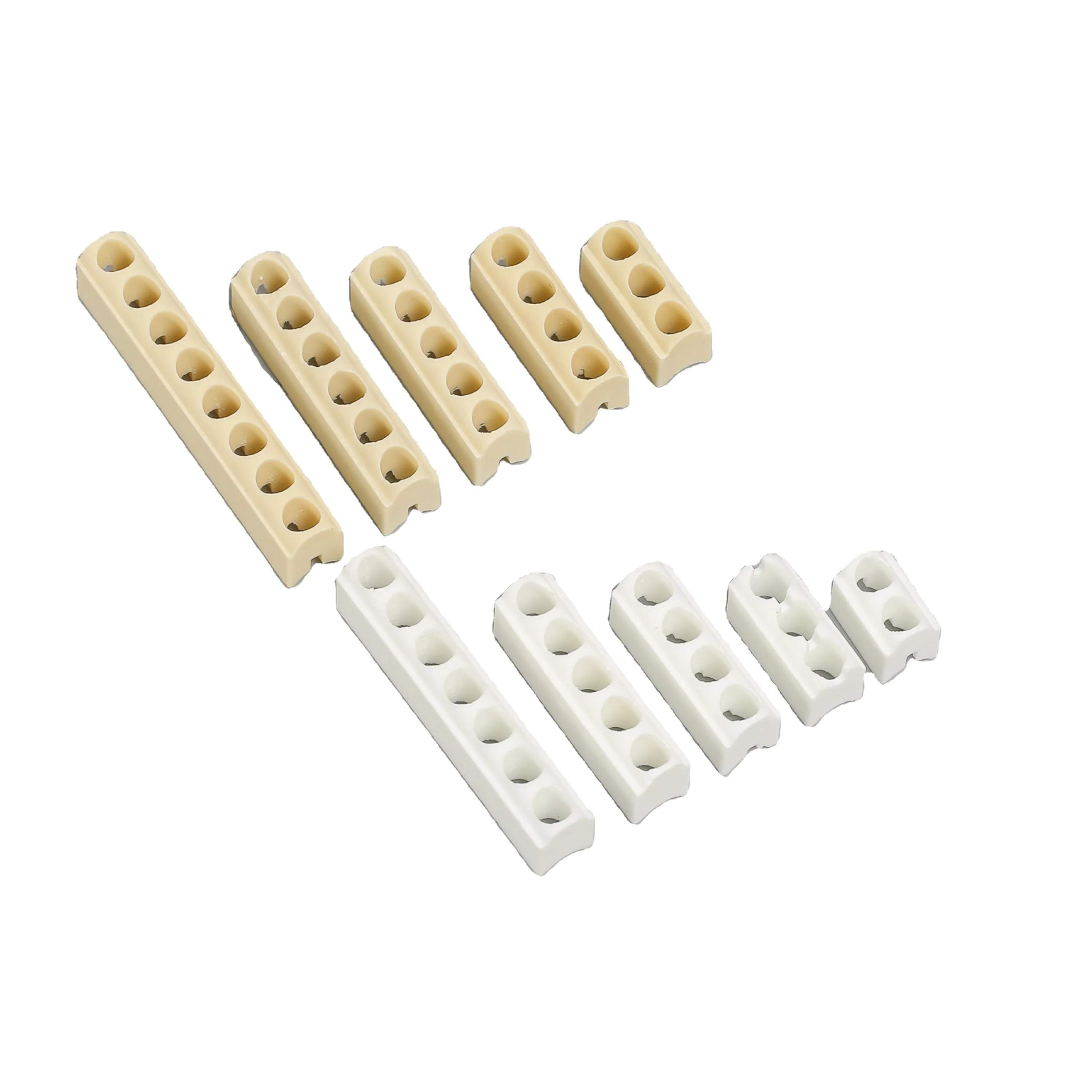 High Heat Resistance Insulating Steatite Ceramic 1-8 Holes Ceramic Stick for Band Heater