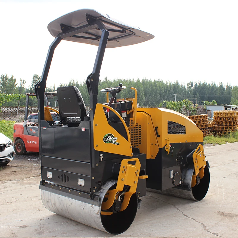 Two-wheel 3 Tons Small Road Roller 2.5 Tons Asphalt Compactor
