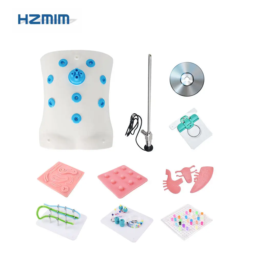 Advanced Laparoscopic Trainer Box with HD 1080P Endoscope Camera with 4 Training Instrument And Modules Laparoscopic Simulator