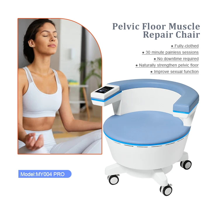 2024 New Electromagnetic Stimulation Pelvic Floor Muscle Treating Incontinence Improve Sexual Function Ems Chair Treatment