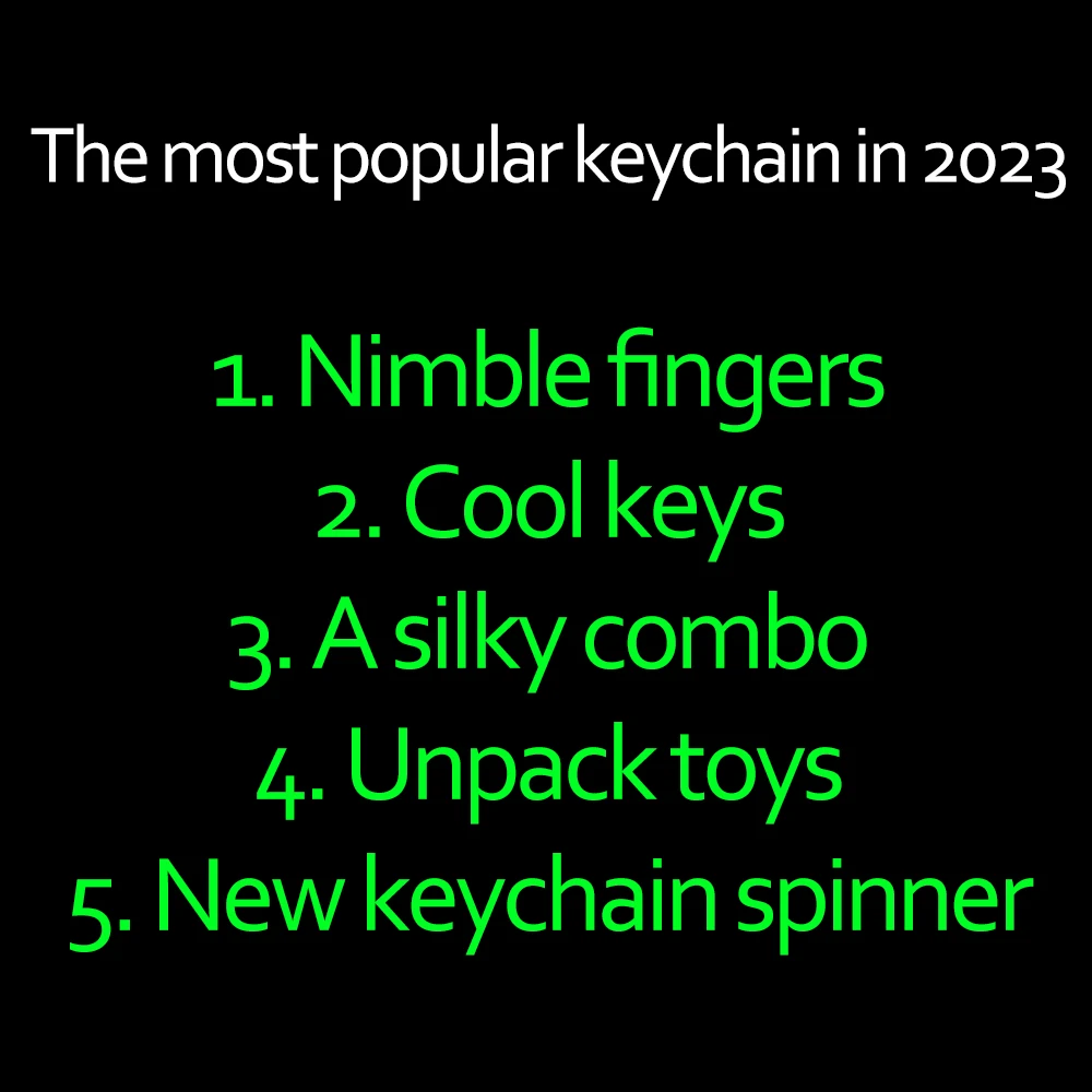 The super fun fidget keychain spinner with lightning logo matches your keys and pendant spin it anywhere anytime