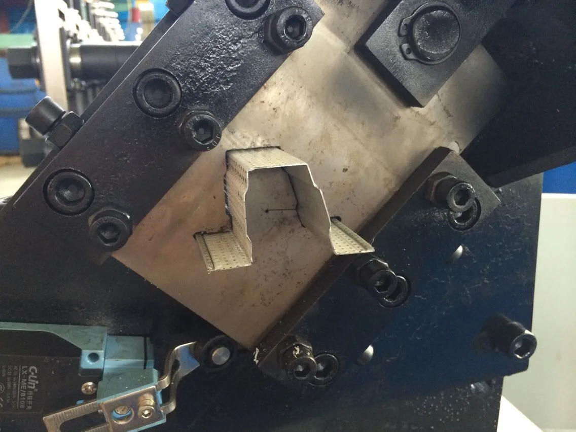 Automatic Gypsum Board Hat Furring Channel Ceiling Roll Forming Machine Omega Profile Steel Forming Machine