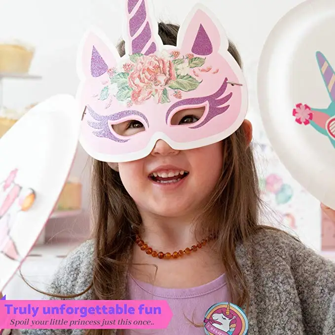 PARTYCOOL 2021 г. Новое поступление подарочные пакеты для девочек на день рождения сувениры Набор принадлежностей единорог