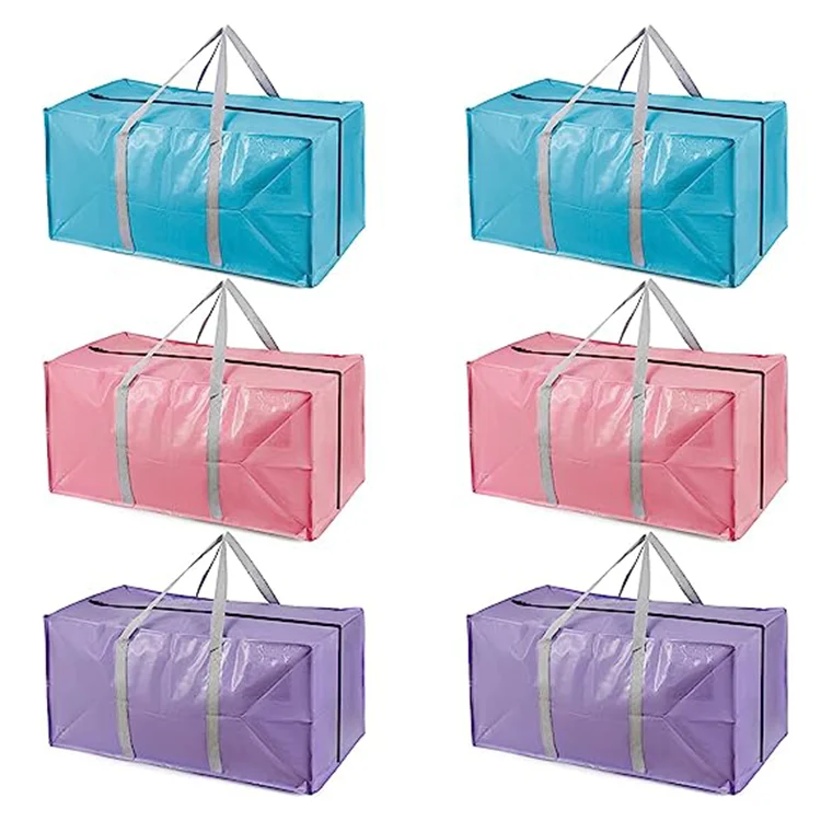 Одеяло нетканый мешок для хранения одежды на заказ Органайзер большой движущийся упаковочный мешок водонепроницаемый минималистичный складной на заказ