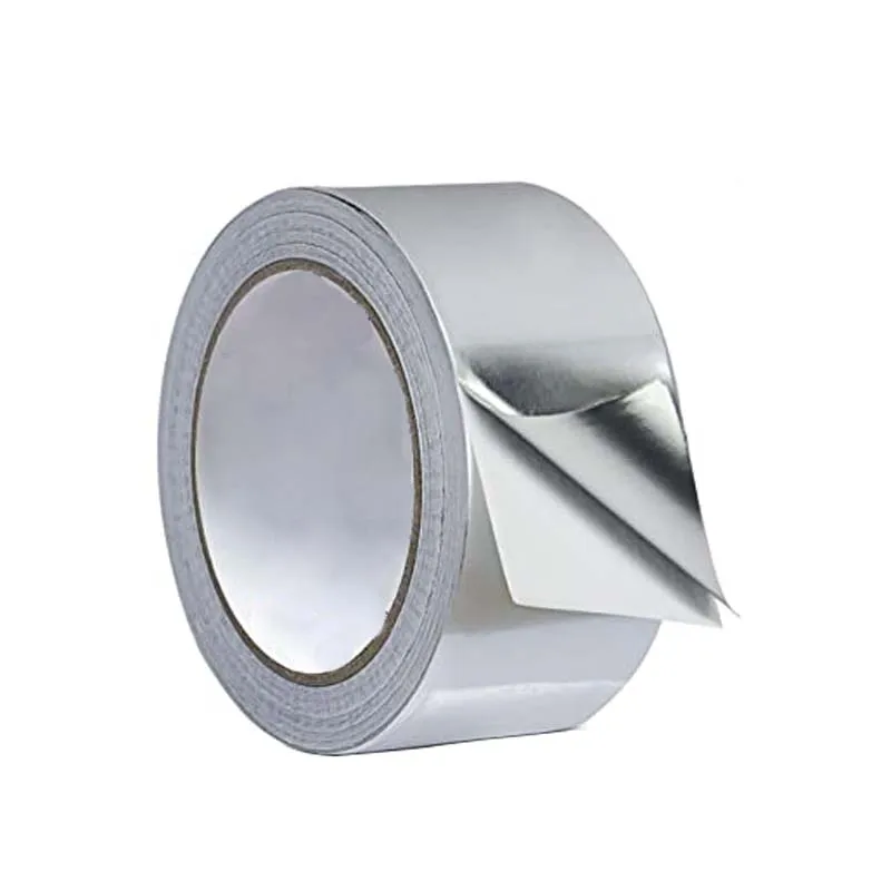 HVAC Strong Sticky Solvent Heat 43U Resistant Flame Retardant Aluminum Foil Adhesive Tape
