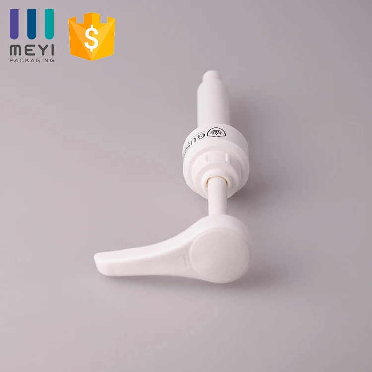 Food-grade Plastic Sugar Syrup Black Pump Dispenser White Syrup Pump For Jam Bottle