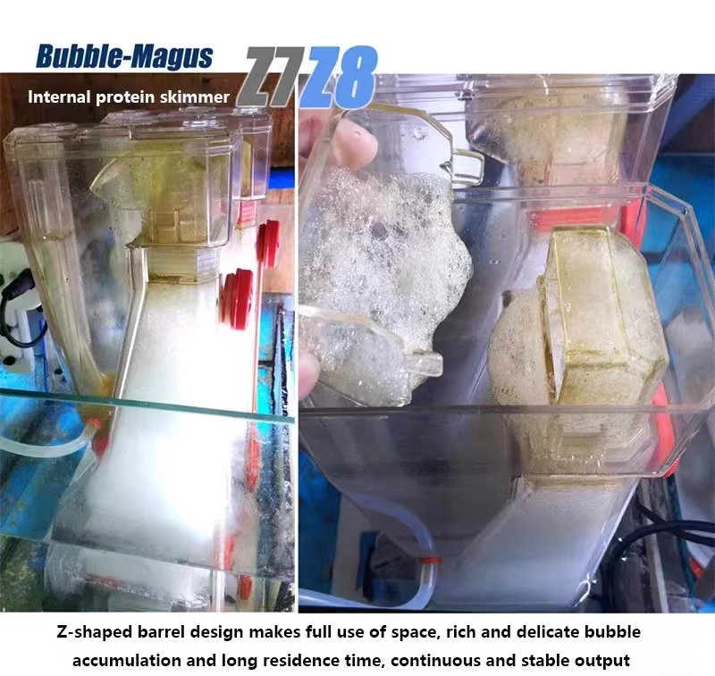 Z series Z7 internal protein skimmer with DC skimmer pump