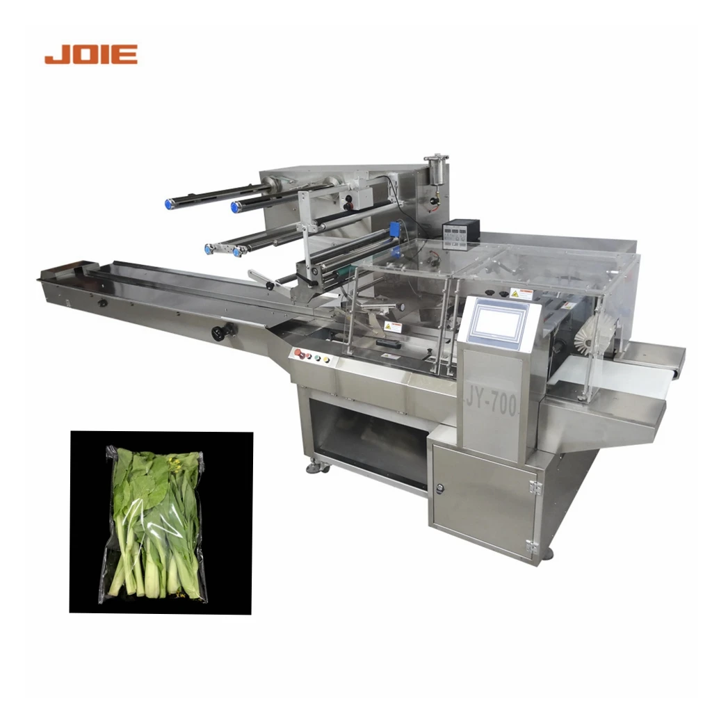 Factory Direct Sale Automatic Chocolate Bar Cookies Packaging Flow Wrapping Packing Machine