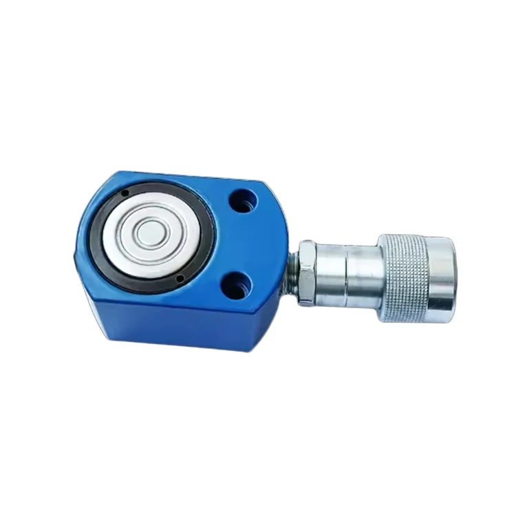 Real Factory Price Professional 50ton Single Acting Thin Floor Hydraulic Jack Cylinder Auto Repair Lift Flat Air Jack DY-RSM-500