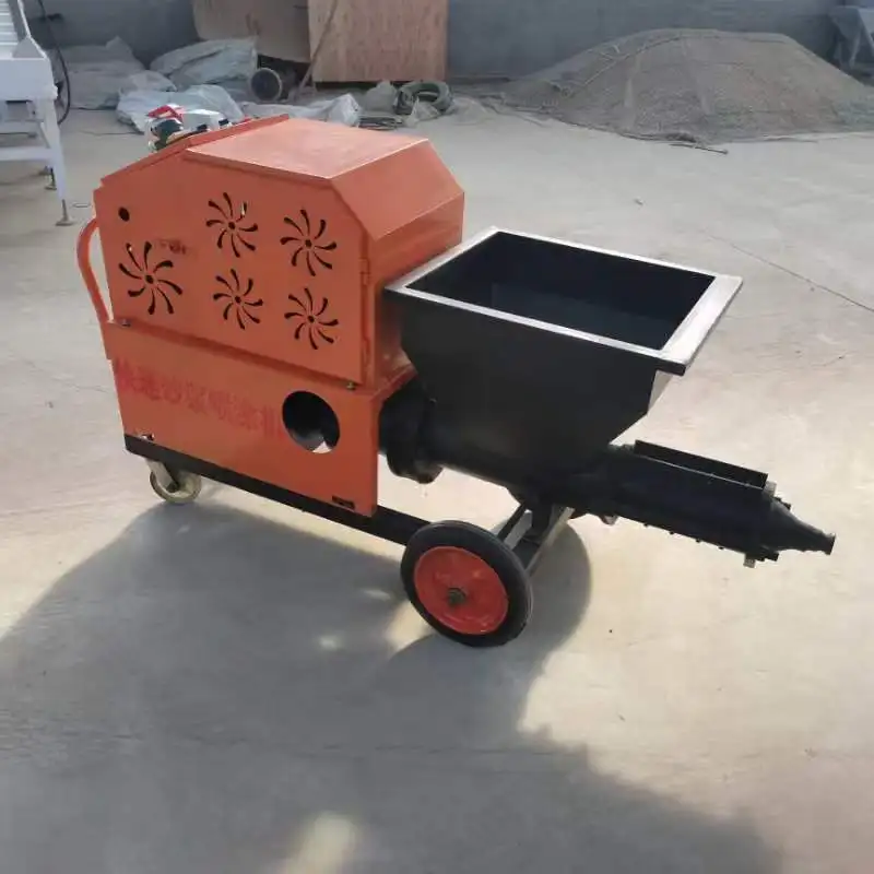 Hot Selling Plastering Machine diesel Concrete Mortar Stucco Sprayer Cement Spraying for Sale