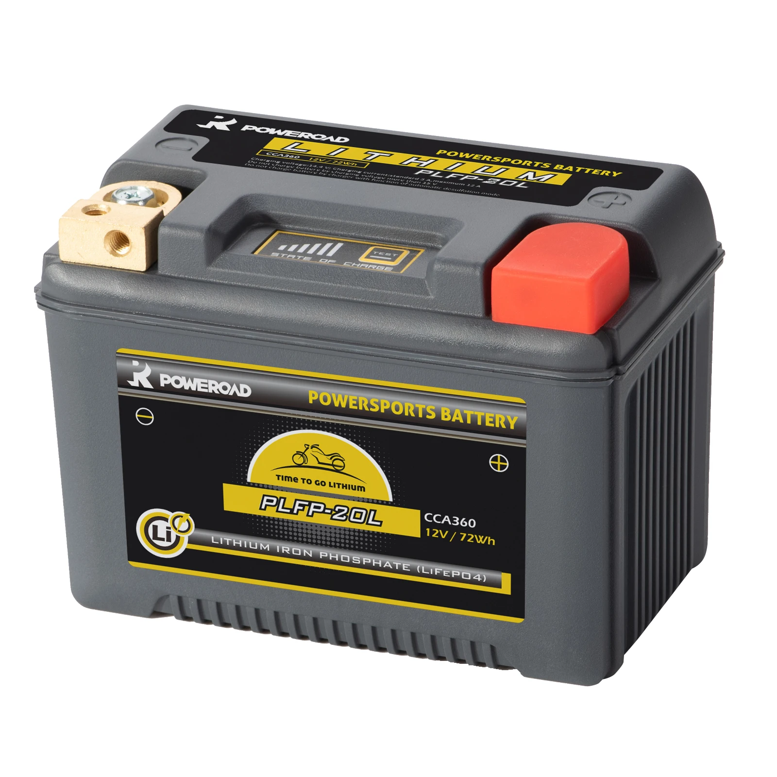 Ultra Safe Starter 12V 6Ah Lithium Ion LiFePO4 Replacement Motorcycle Battery Price