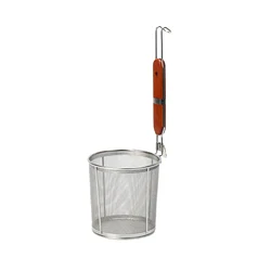 Kitchen Tools Filter Fried Food Noodle Mesh Gadgets Stainless Steel Colander Food Strainer Noodle Strainer with Handle