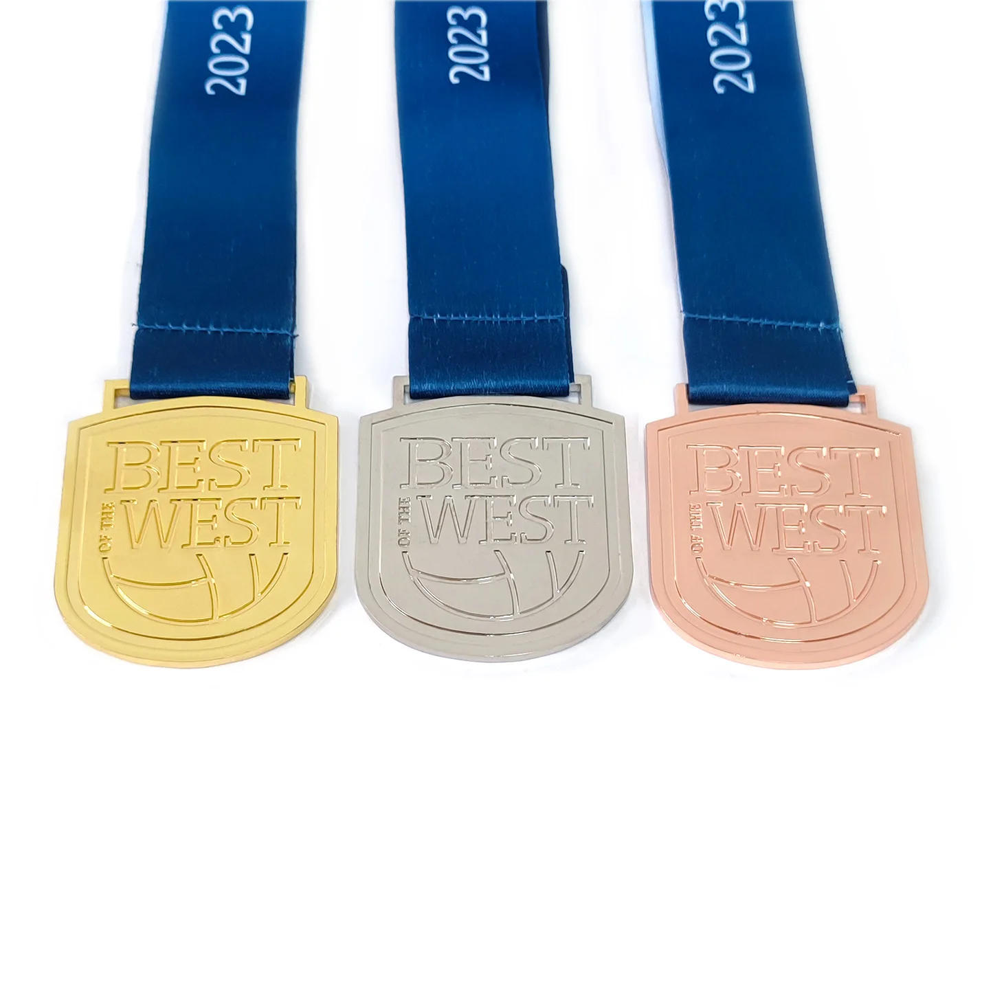 Medals manufacturers wholesale 2/3D metal Award trophy gold Silver Bronze medal custom sport taekwondo karate medal