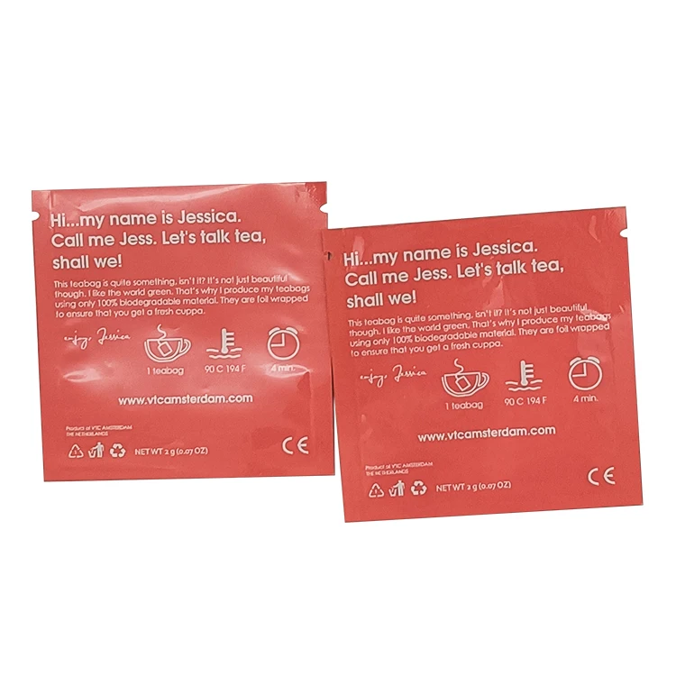 Factory Price  Use Customized Printing Clear Three Side Sealing Bag