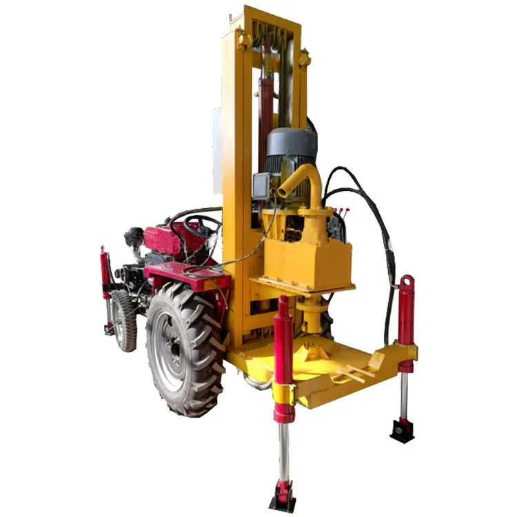 Easy operation water well drilling rig 100 meters diesel 150m water well drilling machine