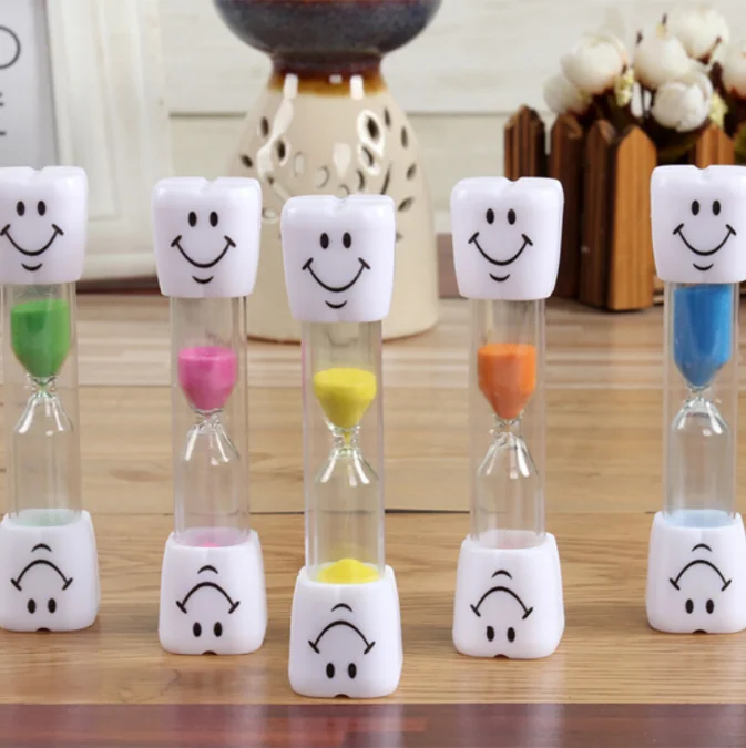 Toothbrush Swivel Sand Timer 3Minutes 2Minutes Shower Timer Multicolor Kids Hourglass MiNi Glass Sand Clock For Teeth Gadget