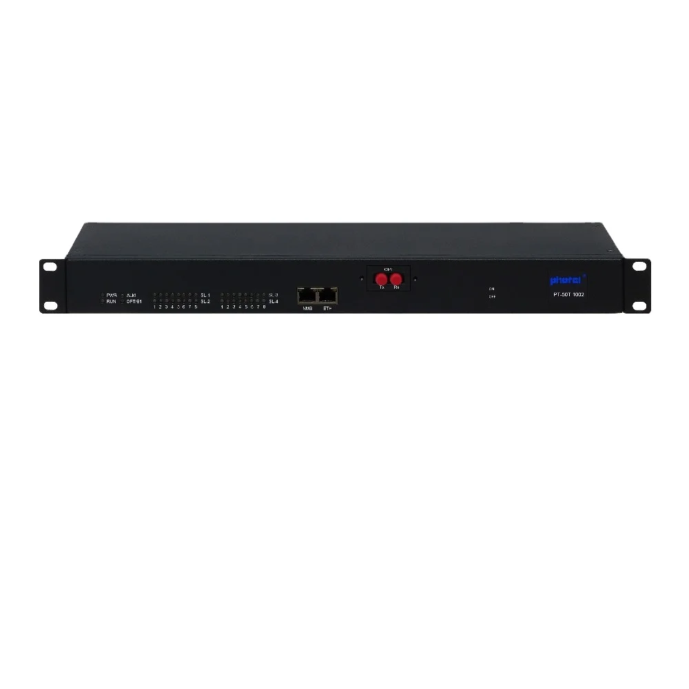 
8/16/24/32 FXO/FXS Analog Voice Over Fiber PCM Multiplexer 