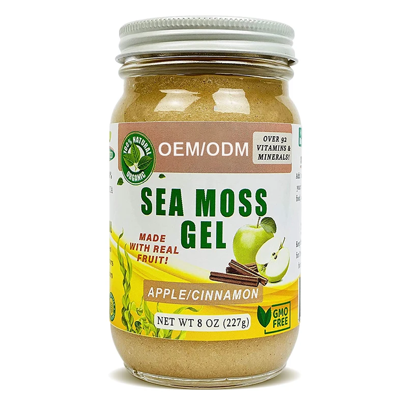 Pure Sea Moss Raw Organic Sea Moss/Irish Moss Gel Private Label