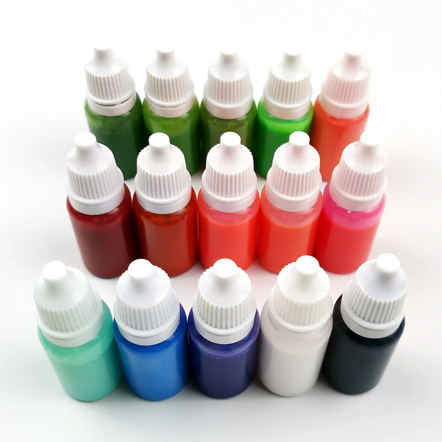 Non Toxic Safe for Kids and Adults Craft DIY Resin Color Tint Epoxy Dye Liquid Colorant for UV Resin