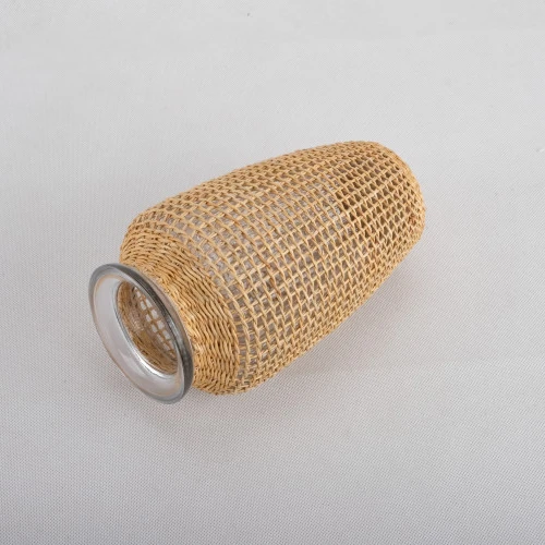 Natural straw seagrass wicker rattan basket vases
