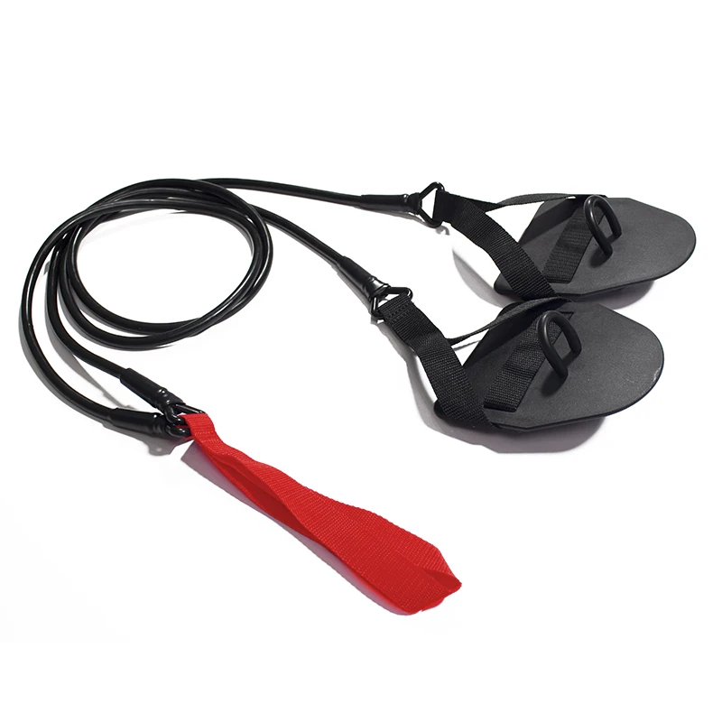Children Adults Swimming Arm Strength Trainer Hand Paddles Durable High-strength Strong Arm Elastic Band for Swimming Training