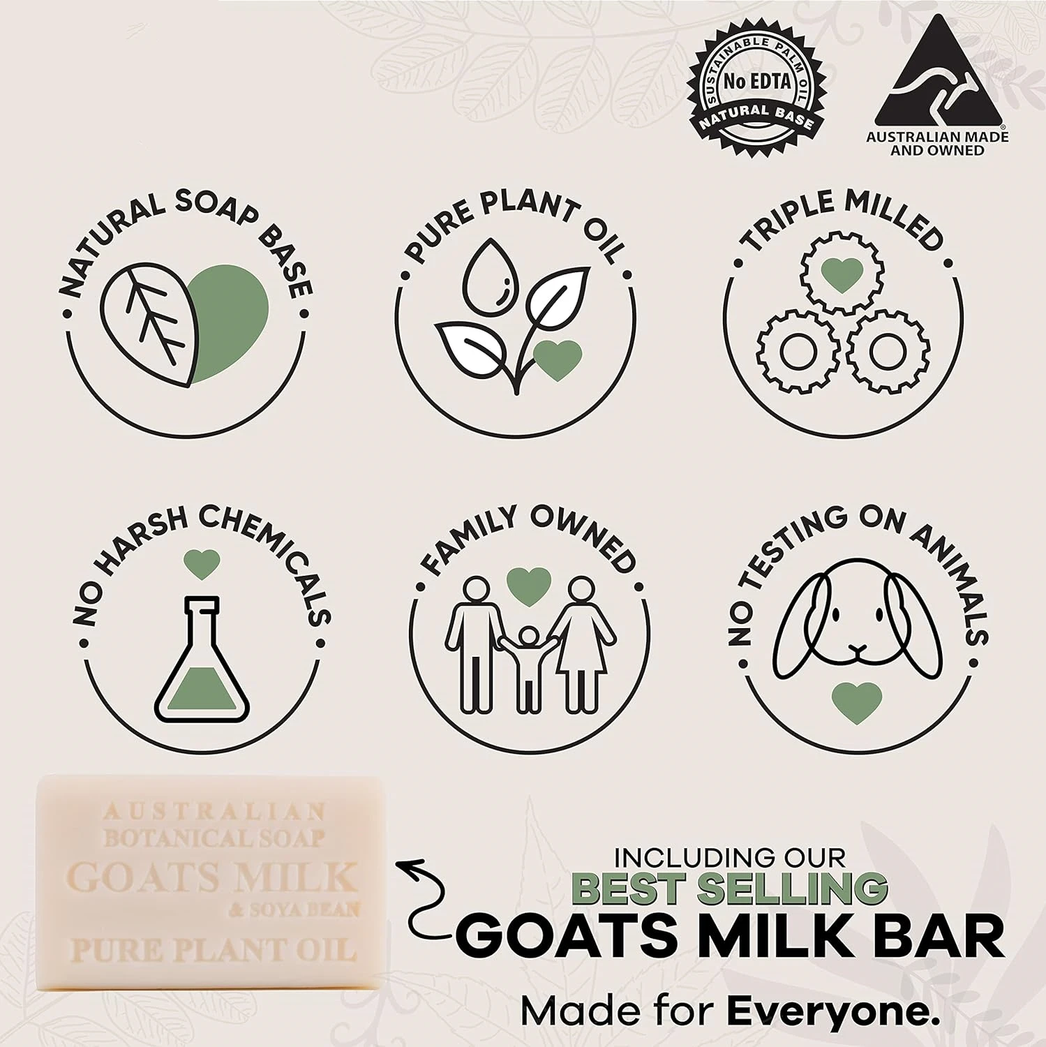 Private Label Organic Natural Classic Goats Milk and Manuka Honey Soaps Soothing Face And Body Cleansing And Moisturizing