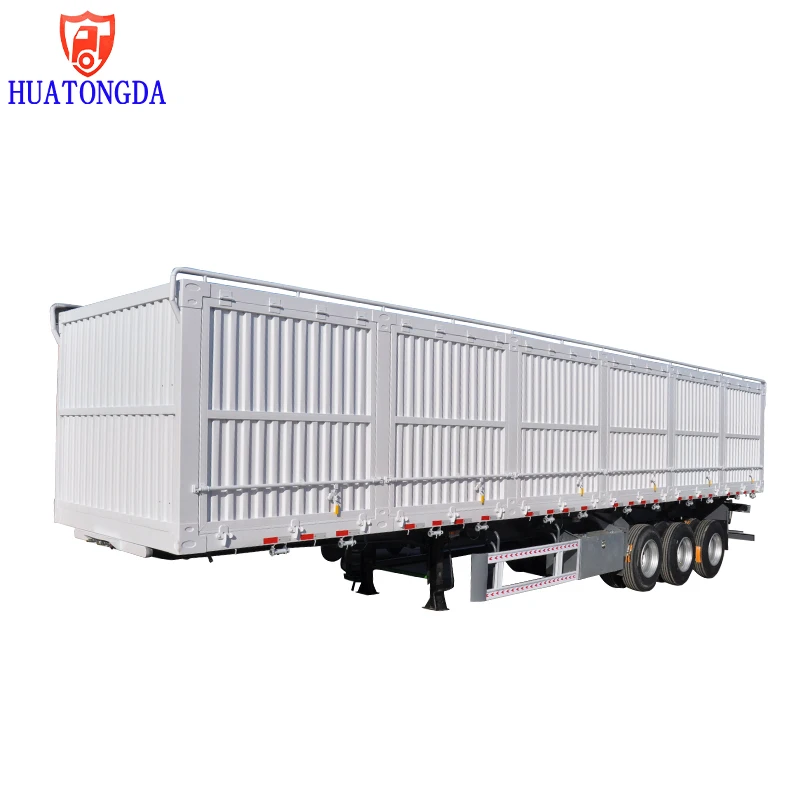 Low Price U shape 3 Axle 45 cbm Tipper Dump Trailer Truck For Coal Transport