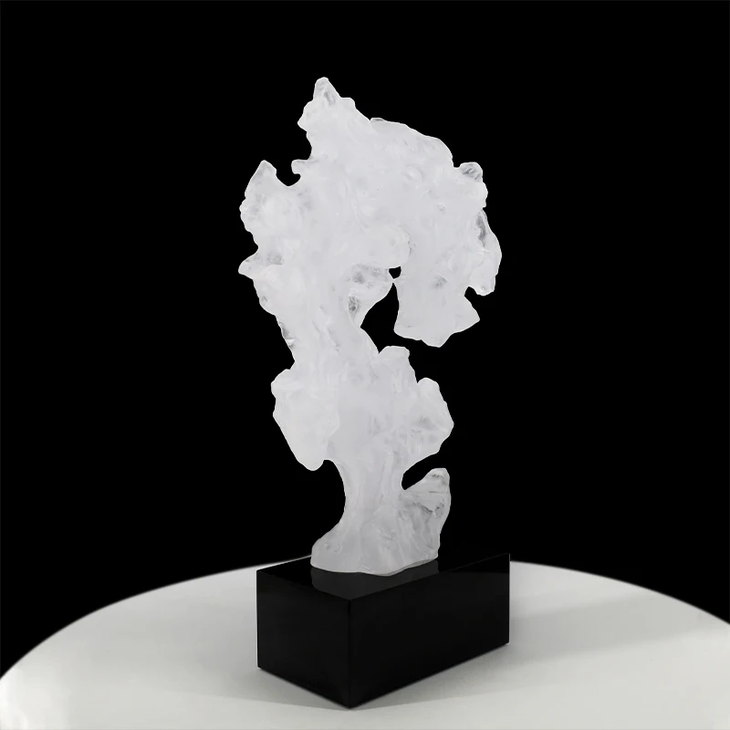 Hot sale Engraving Abstract Crafts for Murano Glass Home Decor and Office Decoration Art ornament