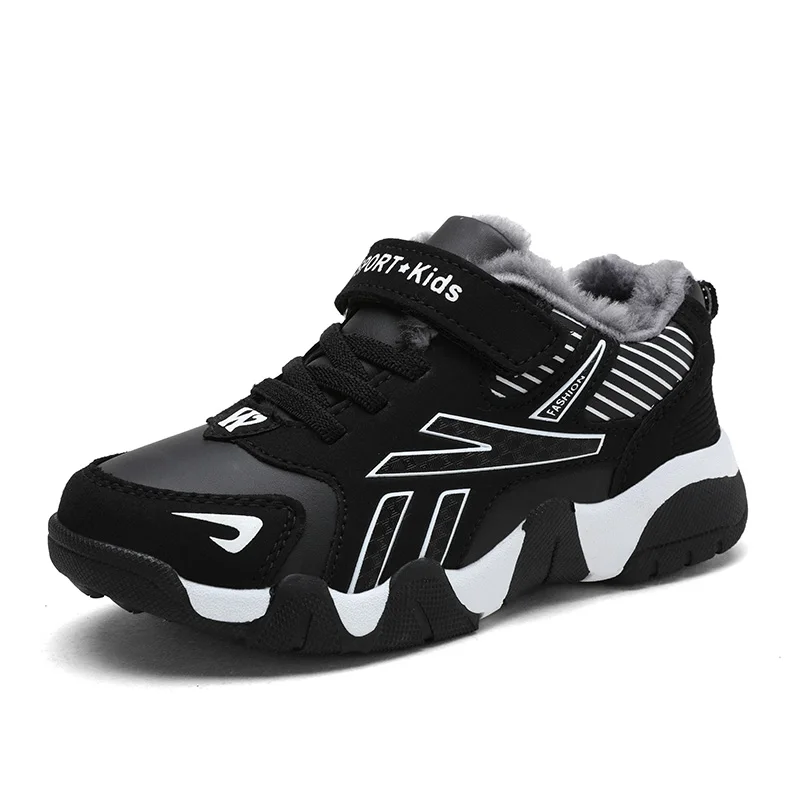 Детская обувь из материала на основе хлопка кроссовки зимние теплые вельветовые кофты для девочек волшебные наклейки большой одежда для малышей и детей постарше; Женская обувь