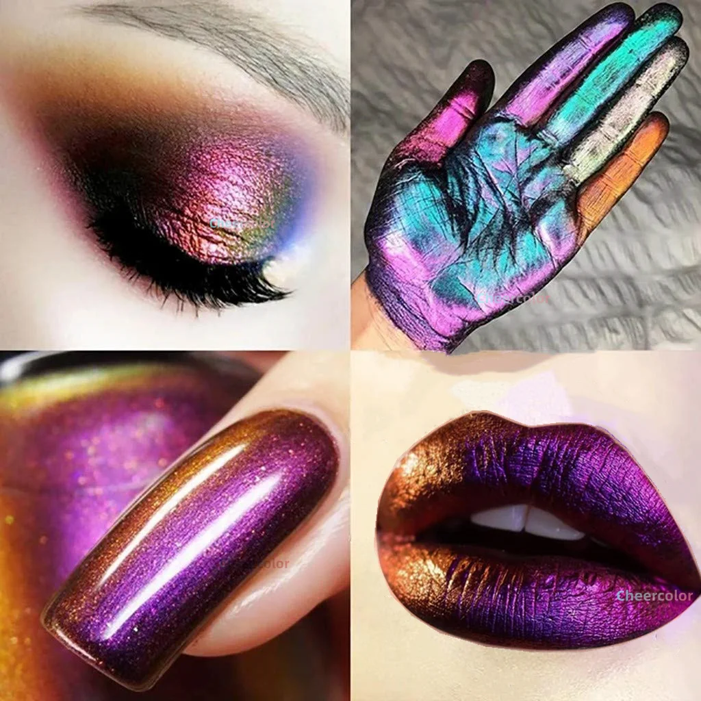 12 видов цветов multichrome duochrome тени для