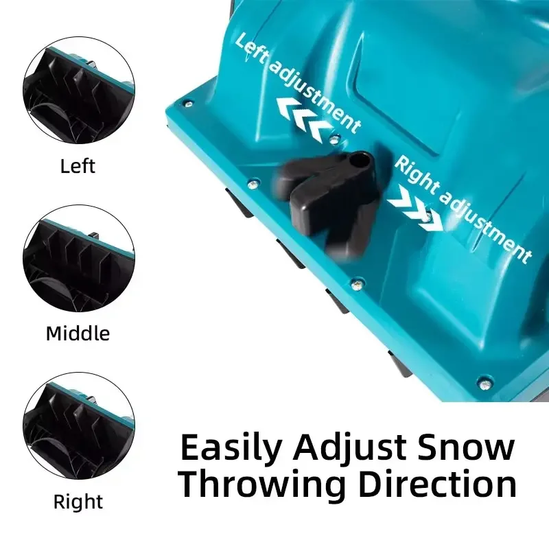 Ananke tools Wholesale Winter Garden 20v Hand Held Rechargeable Cordless Battery Powered Snow Thrower Shovel Blower