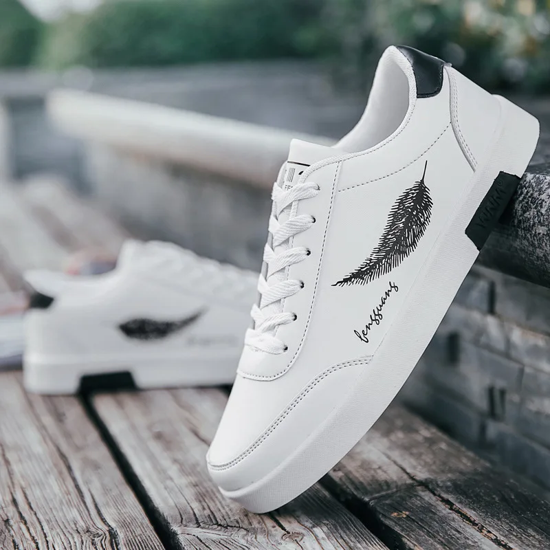 Professional manufacturer low sneakers full round toe casual shoes for men