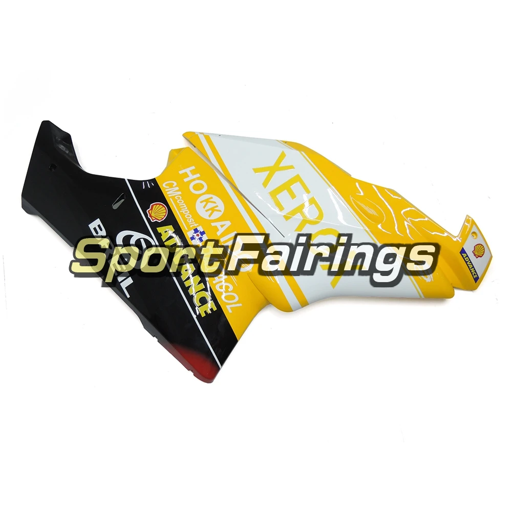 Motorcycle Full Fairing Kit For Ducati 999/749 Monoposto 2003 2004 999s 749s ABS Plastic Injection Cowlings- Glossy White Yellow