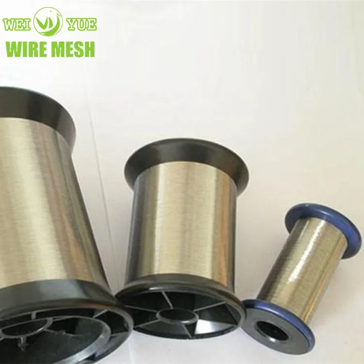 Factory direct sales 304 32 microns stainless steel fine wire for textile