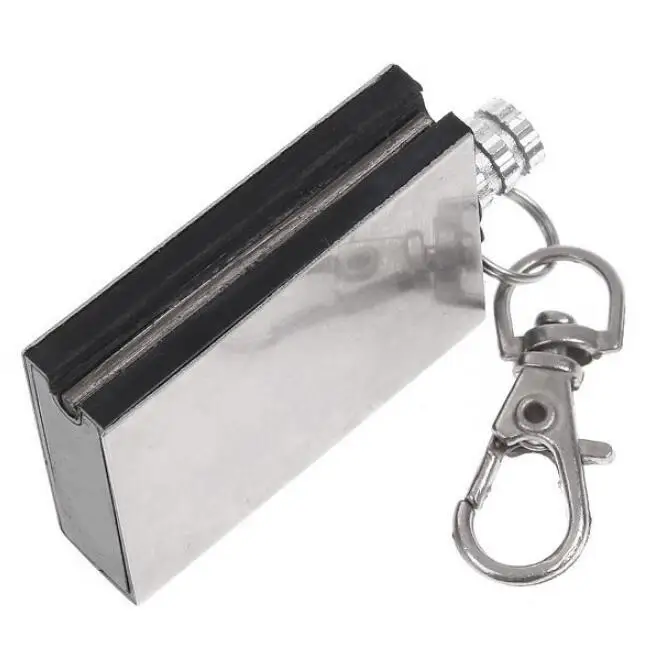 Stainless Steel Flint Fire Lighter Starter Matches Portable Survival Tool Kit for Outdoor